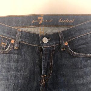7 For All Mankind Bootcut Jeans, Size 26